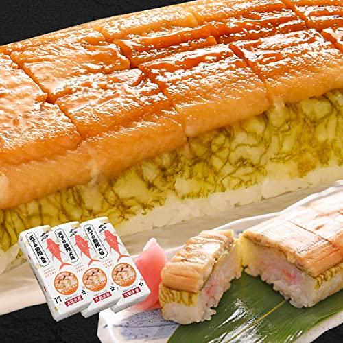 食の達人 冷凍押し寿司 煮穴子 3本セット 寿司 あなご アナゴ お取り寄せグルメ 食品 ギフト