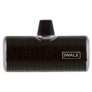Iwalk Battery 皮革口袋行動電源 4500mAh Type-C 原廠保固  DBS4500C  黑色