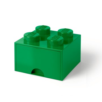 Room Copenhagen - 樂高 LEGO® 四凸抽屜收納箱(多色可選) (深綠色)