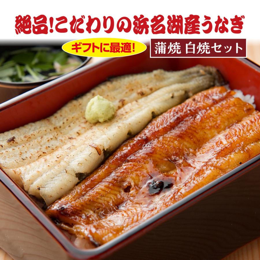 うなぎ 蒲焼 白焼 4人前 セット 浜名湖産 土用の丑 夏バテ予防 スタミナ食品 ギフト お中元 おすすめ