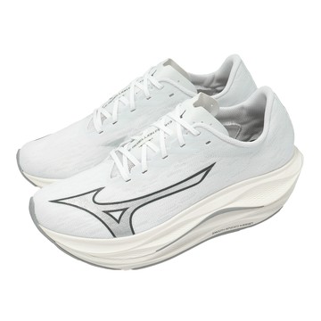 [ACS] Mizuno 美津濃 競速跑鞋 Wave Rebellion Flash 3 男鞋 白 厚底 緩衝 J1GC2536-81