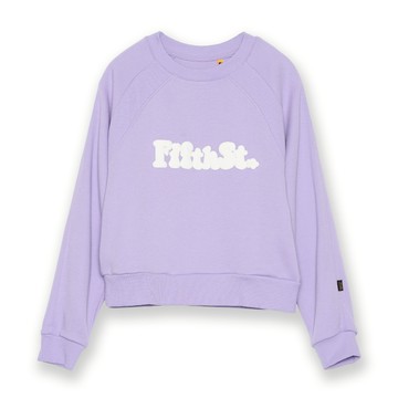 5th STREET｜山形｜女裝｜拉克蘭袖短版長袖T恤｜紫色