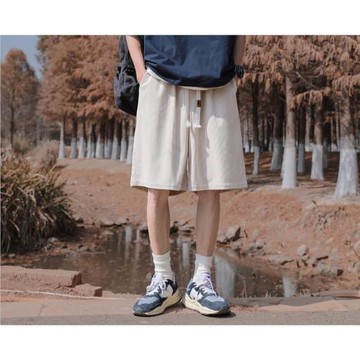 短褲男夏季薄款五分褲cityboy日系褲子男士速干運動褲直筒休閑褲