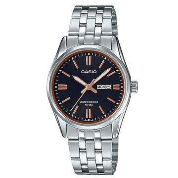 CASIO 卡西歐 都會淑女鋼帶錶 LTP-1335D-1A2