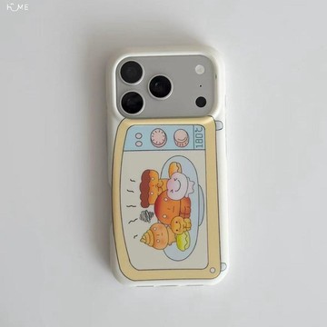 軟萌烤面包適用iPhone17pro蘋果16手機殼15/14亞克力13防摔12保護