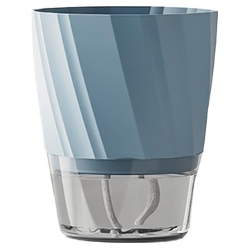 小麥購物 帶補水口自動吸水花盆 L254 特大  20 x 14 x 22cm  1個  藍色