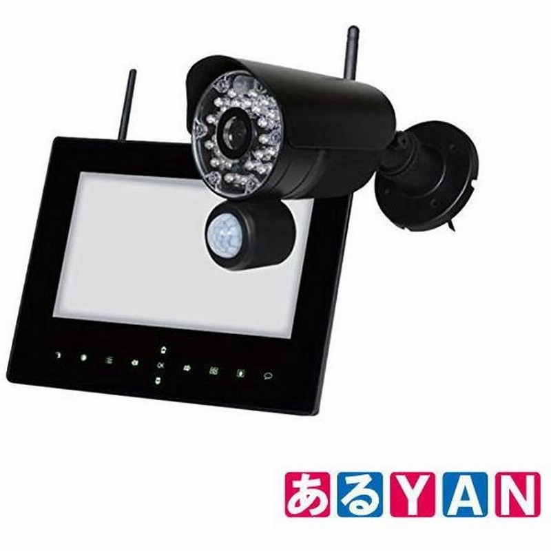 Nsk 屋外ワイヤレスカメラセット Ns 9015wms らくらくアイキャン らくらくeye Cam ハイビジョン対応 9インチモニター 防犯 新品 送料無料 通販 Lineポイント最大get Lineショッピング