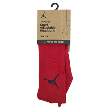 NIKE 耐吉 JORDAN 喬丹 SPORT 頭綁帶 LOGO設計 Dri-FIT速乾材質  紅色  1個  1size