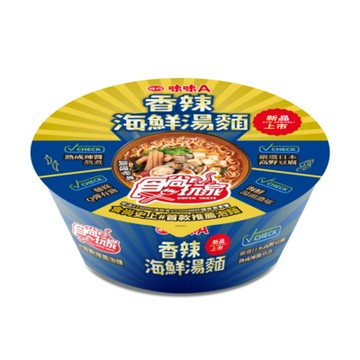 味味A-香辣海鮮湯麵 96克(8碗/箱)