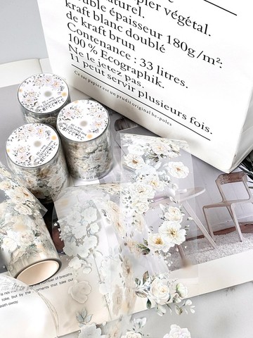 Ivory Bloom PET 膠帶