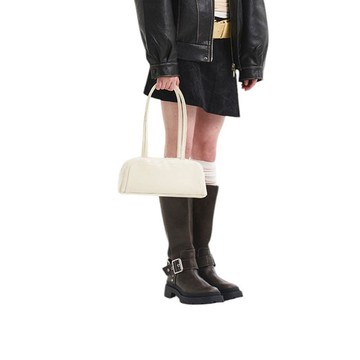 韓國製 MUR BUN手袋/單肩包/手提袋 (Cream)