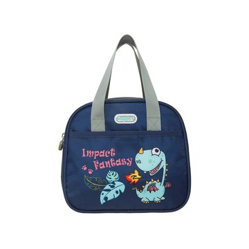impact 怡寶 - 異想恐龍午餐袋_便當袋-藍色 IM00N07NY