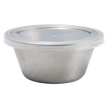 SHIMOYAMA 304不鏽鋼圓形蔥花蒜末保鮮盒 250ml  1個  1個裝