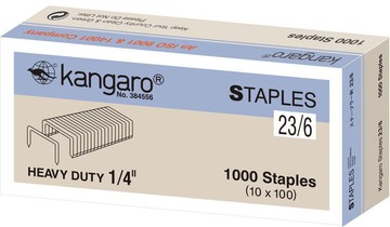 Kangaro 23/6多功能訂書針(1000/小盒)