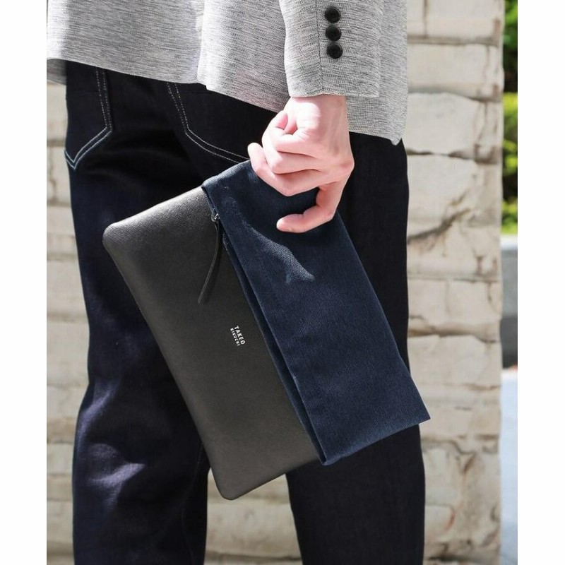 タケオキクチ 2way ショルダー クラッチ バッグ メンズ ネイビー 00 Takeo Kikuchi 通販 Lineポイント最大get Lineショッピング