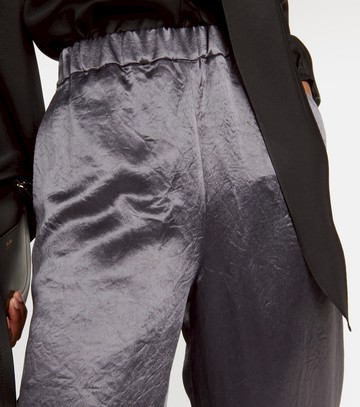 Max Mara Acanto satin wide-leg pants