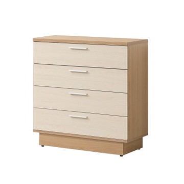 唯熙傢俱-喬莉原木雙色四斗櫃 抽屜櫃