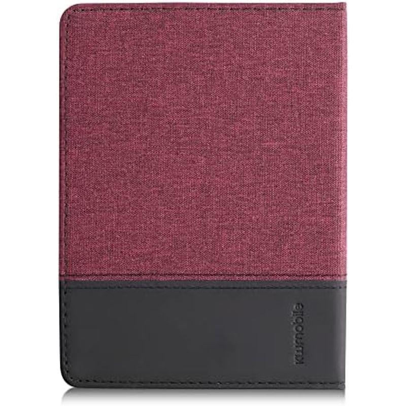 kwmobile 対応: Kobo Clara HD ケース キャンバス 電子書籍カバー オートスリープ reader 保護ケース