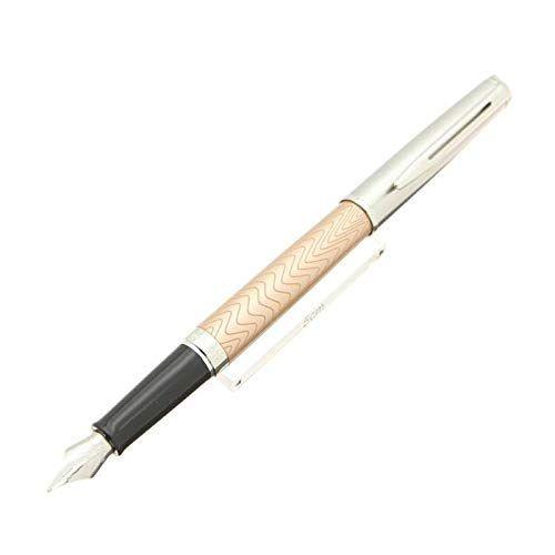 WATERMAN ウォーターマン 公式 万年筆 F 細字 メトロポリタン デラックス ローズウェーブCT 2048930 両用式 正規輸入品