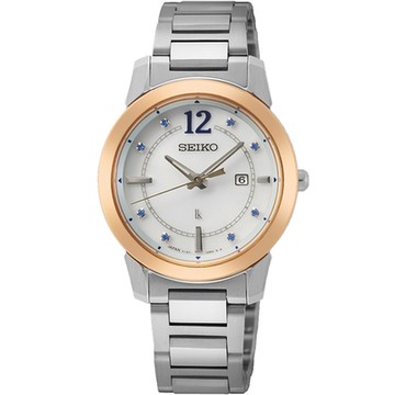 SEIKO精工 LUKIA 動人時光 夏季 太陽能女錶 1212購物節 送禮推薦 (SUT414J1/V137-0DL0K)-31mm_SK045
