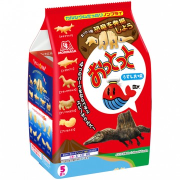 *貪吃熊*日本森永 超人氣 海洋 小魚餅乾 薄鹽口味 5入/袋 小魚餅 海洋餅 日本小魚餅
