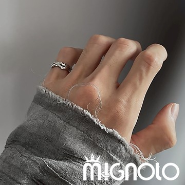 MIGNOLO💫破碎定律戒指｜尾戒 個性戒指 開口可調 男女可戴 男生戒指 女戒指 戒指 情侶戒指