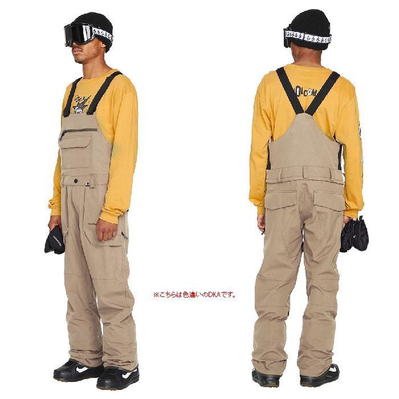 ボルコム VOLCOM ウェア ROAN BIB OVERALL 22-23 PYP メンズ ビブ パンツ スノーボード | LINEブランドカタログ