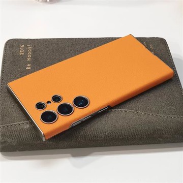 s23ultra手機殼新款s24U保護套超薄磨砂S24 ultra簡約Galaxy全包防摔S23utrla素皮高級感奢華氣質炫酷外殼