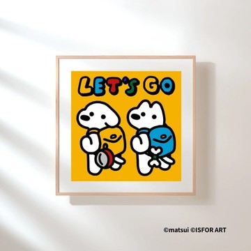 matsui DOGS 限量數位微噴版畫 A款