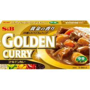 Ｓ＆Ｂ ゴールデンカレー中辛１９８ｇ  ×10