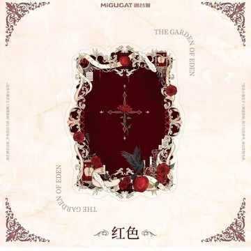 百貨精選🌺小紅書亞克力3寸小卡谷美卡套 高顏值精緻桌面飾品收藏自制Aring百貨精選