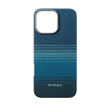 PITAKA iPhone16 ProMax 輕時尚航太纖維磁吸手機殼｜月升