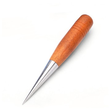 木把手咖啡拉花針花式錐形不銹鋼家居實用雕花針裱花針咖啡具