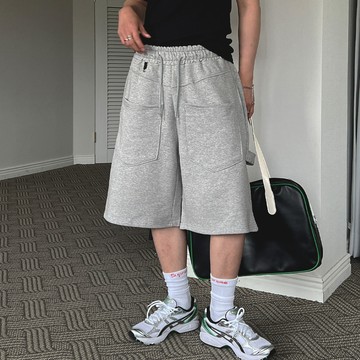 正韓日常反向口袋過膝百慕達休閒短褲 3色 YUPPIE 預購商品 0812