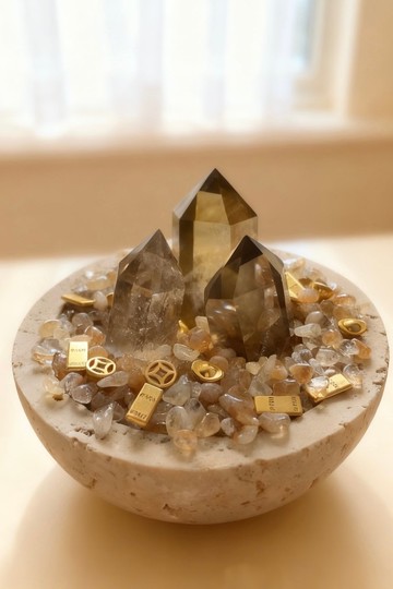 黃水晶財富聚寶盆