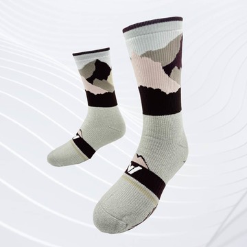 【四向止滑羊毛襪】✨遠眺山景極致速乾美麗諾羊毛登山襪-單雙 | M/L/XL-3色可選