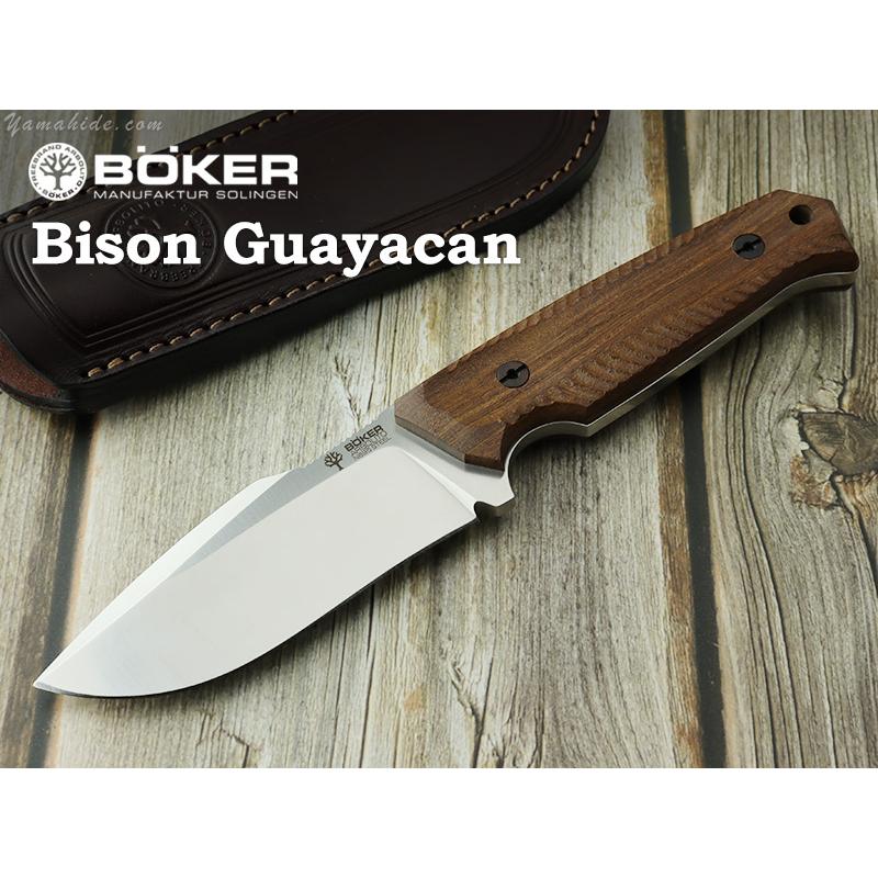 ボーカー アルボリート 02BA404 バイソン グアヤカン シースナイフ BOKER Arbolito Bison Guayacan