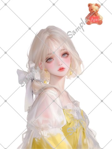 原創人物貼紙 裝飾貼紙 內含5枚