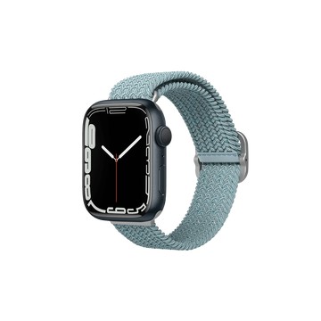 Apple Watch Series 7 (45mm) Apple Watch 專用編織錶帶 湖水藍