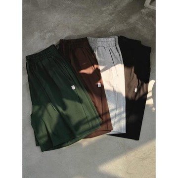 LIVINGTOWN松緊抽繩腰速干抗菌防曬涼感六合一運動休閑百搭短褲