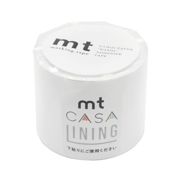 紙膠帶 日本mt和紙膠帶CASA高遮蔽LINING打底膠帶MTCALI01白色(寬5cm)紙膠布適設計DIY裝飾手帳本