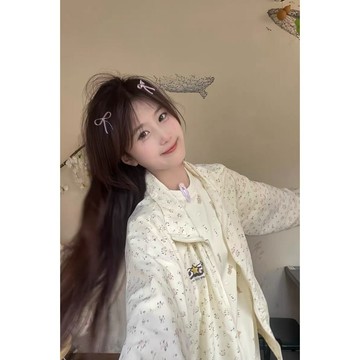 夏季必備🌞 甜妹小碎花滿印防曬衣女外穿寬鬆減齡奶呼呼夏季薄款開衫外套上衣