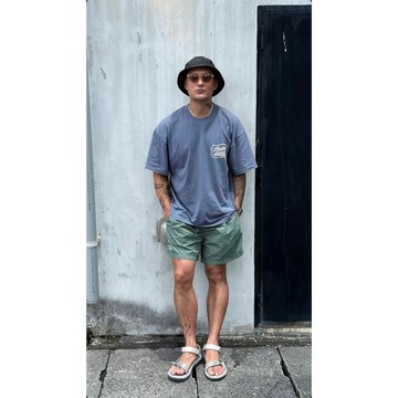 MADNESS STD LOGO NYLON ESSENTIAL SHORTS (16") 余文樂同款