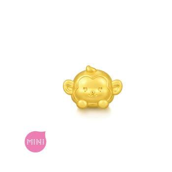 Charme Mini 十二生肖-搗蛋猴 黃金串珠