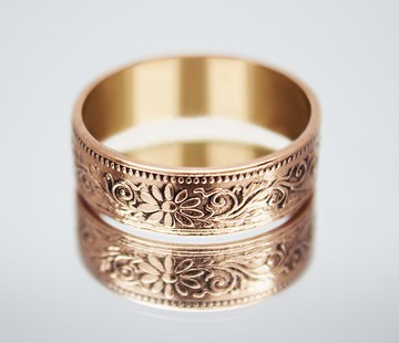 日本古錢幣戒指 一錢 1927-1938、日本日圓錢幣戒指、日本一錢硬幣戒指