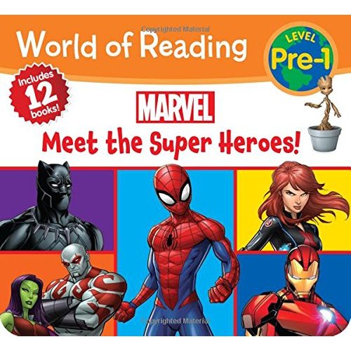 World of Reading Marvel Meet the Super Heroes