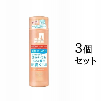 【まとめ買い3個セット】シーブリーズ デオ＆ウォーター C せっけんの香り 160mL