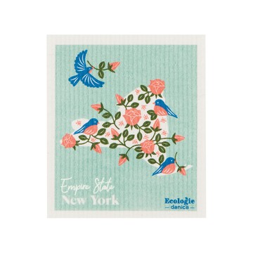 DANICA 加拿大 Ecologie瑞典環保抹布(紐約) / 洗碗布 廚房抹布 擦拭布 環保抹布  可機洗 洗碗機可洗