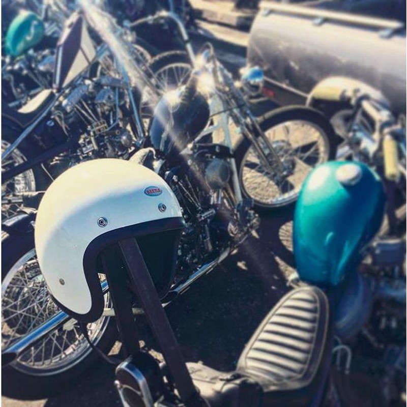 ★BEETLE★オーシャンビートル　希少　青　スモールジェットヘルメットMサイズ 即納】OCEAN BEETLE L.A.C BLUE/オーシャンビートルlac青ブルー