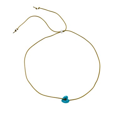 [韓國] 琉光愛心項鍊 / 2色 / Lustre Heart Necklace